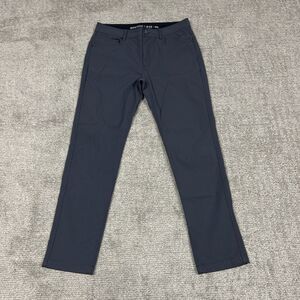 Western Rise Pants Mens 32 Dark Gray Evolution Performance Chino Outdoor Pockets